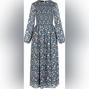 NWT Hill House Home The Ruby Nap Dress -‎ Navy Bluebonnet